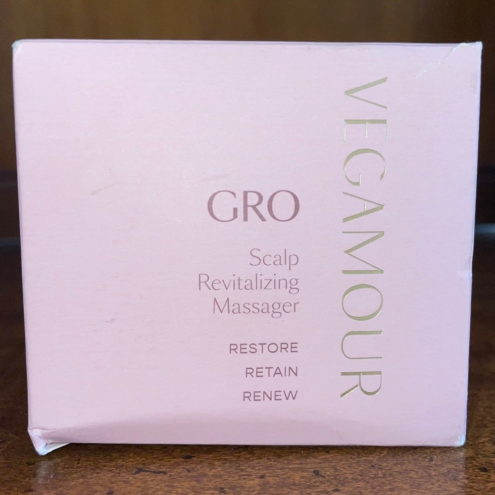 NEW Vegamour GRO Scalp Revitalizing Massager Hair Growth Self Care Stress Relief
